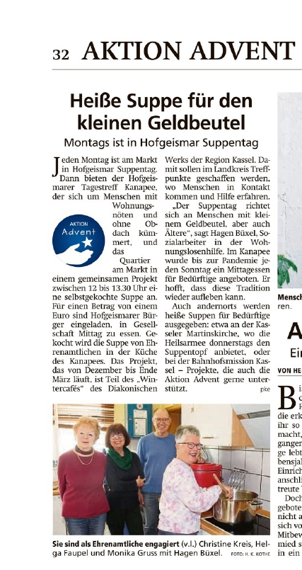 Read more about the article HNA Presseartikel vom 27.01.2023